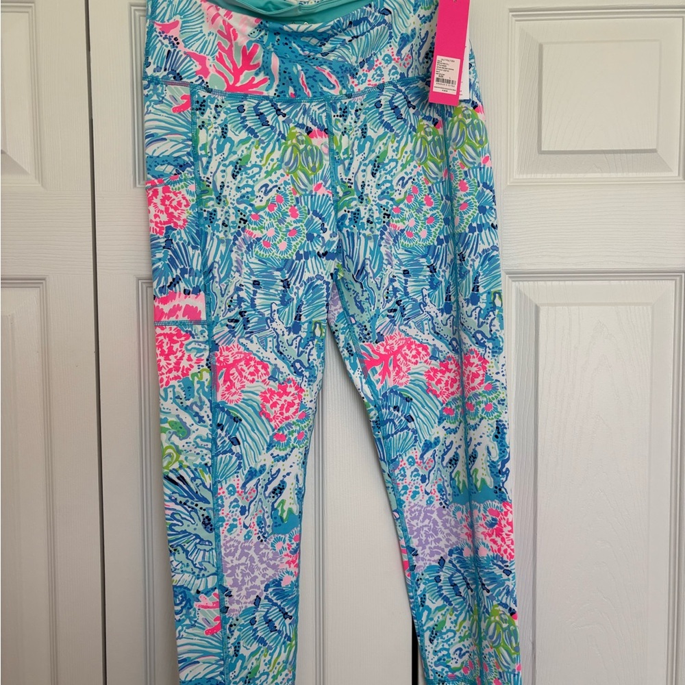 NWT Lilly Pulitzer Weekender Leggings - Sink or Swim